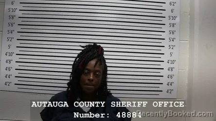 Mugshot of SANDRA DELOUIS SALES booked in Autauga County, Alabama on May 22, 2026