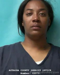 Mugshot of AKELIA BREUNUA JONES booked in Autauga County, Alabama on March 30, 2026