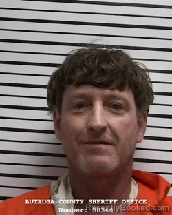 Mugshot of STEWART THOMAS WILLIAMS booked in Autauga County, Alabama on May 27, 2026