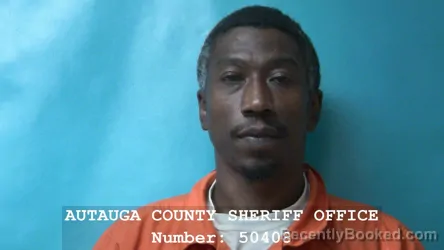 Mugshot of FERNANDO DEMOND LEWIS booked in Autauga County, Alabama on March 17, 2026