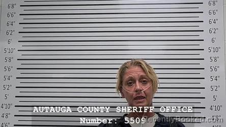 Mugshot of REBECCA GRAY COOK booked in Autauga County, Alabama on July 7, 2026