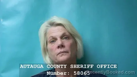 Mugshot of AMANDA JEANENE CONWAY booked in Autauga County, Alabama on March 26, 2026