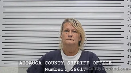 Mugshot of SANDRA DIANNE PRICE booked in Autauga County, Alabama on July 13, 2026