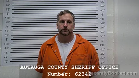 Booking photo from Autauga County, Alabama