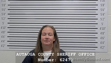 Mugshot of Brooke Noel Deaton booked in Autauga County, Alabama on September 11, 2026