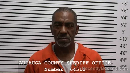 Mugshot of LEON JUNIOR WILLIAMS booked in Autauga County, Alabama on May 24, 2026