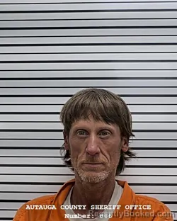 Mugshot of WESLEY MARLIN SCOTT booked in Autauga County, Alabama on June 25, 2026