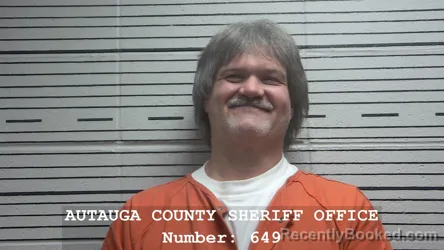 Mugshot of ERIC DUANE TATUM booked in Autauga County, Alabama on May 21, 2026