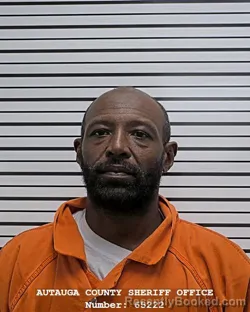 Mugshot of ALVIN ANTONIO BOWMAN booked in Autauga County, Alabama on July 12, 2026