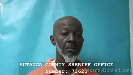 Booking photo from Autauga County, Alabama