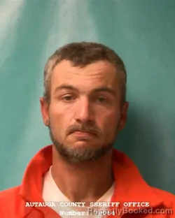 Mugshot of DAVID RONALD HEADLEY booked in Autauga County, Alabama on March 10, 2026