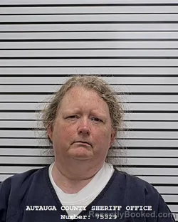 Mugshot of LORI NALL HERRING booked in Autauga County, Alabama on July 13, 2026