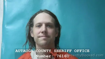 Mugshot of JOSEPH LEE REDD booked in Autauga County, Alabama on April 3, 2026