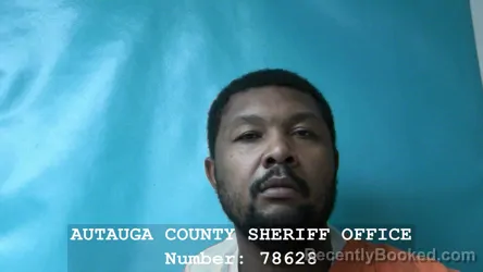Booking photo from Autauga County, Alabama
