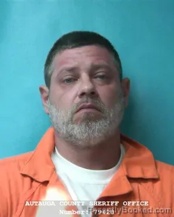 Booking photo from Autauga County, Alabama