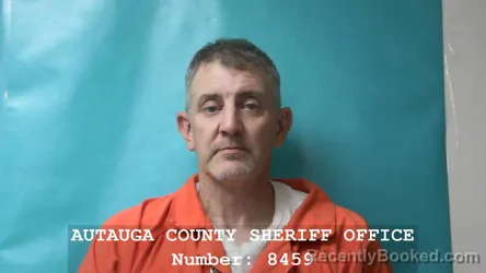 Mugshot of TIMOTHY SCOTT BRYSON booked in Autauga County, Alabama on March 12, 2026