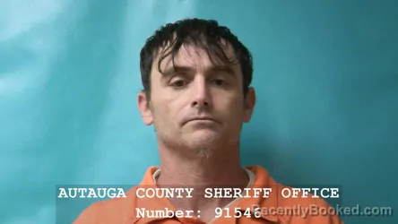 Mugshot of JOSHUA ONEAL FORD booked in Autauga County, Alabama on March 26, 2026