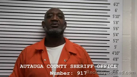Booking photo from Autauga County, Alabama