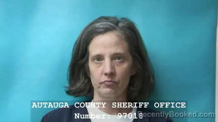 Mugshot of BRITTANIE NICOLE RYE booked in Autauga County, Alabama on March 19, 2026