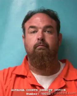 Mugshot of JOHN DANIEL PARKER booked in Autauga County, Alabama on March 6, 2026