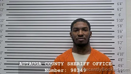 Mugshot of ANTWAN LADELL JACKSON booked in Autauga County, Alabama on July 6, 2026