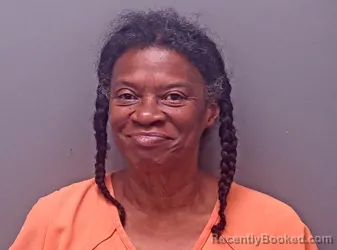 Mugshot of Vera Louise James booked in Baldwin County, Alabama on August 31, 2026