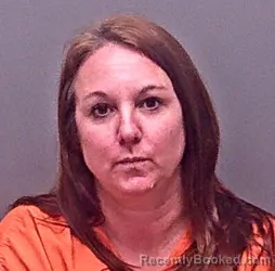 Mugshot of Lacy Nicole Davis booked in Baldwin County, Alabama on October 2, 2026