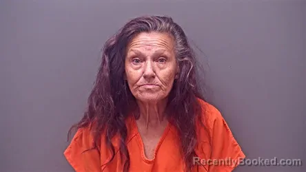 Mugshot of Angela Emerich Stabler booked in Baldwin County, Alabama on October 8, 2026