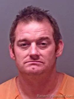 Mugshot of Bryan Michael Brantley booked in Baldwin County, Alabama on October 13, 2026