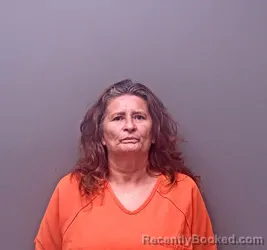 Mugshot of Cynthia Kinsey Estes booked in Baldwin County, Alabama on August 18, 2026