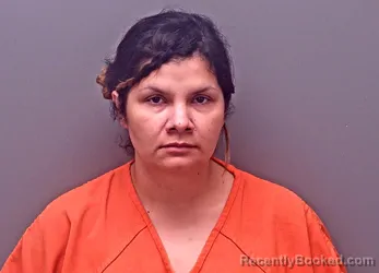 Mugshot of Leticia Montemayor booked in Baldwin County, Alabama on October 13, 2026