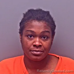 Mugshot of Quinnisha Creana Bush booked in Baldwin County, Alabama on August 25, 2026
