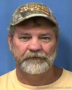 Mugshot of RANDALL JEWELL HARTLEY booked in Baldwin County, Alabama on March 12, 2026