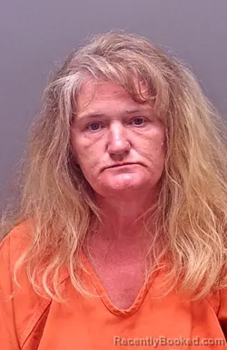 Mugshot of Sharon Elizabeth Hebert booked in Baldwin County, Alabama on October 3, 2026