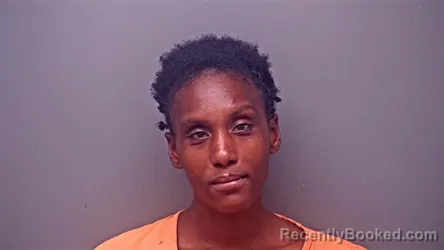Mugshot of Sombra Wykelia Gandy booked in Baldwin County, Alabama on August 30, 2026
