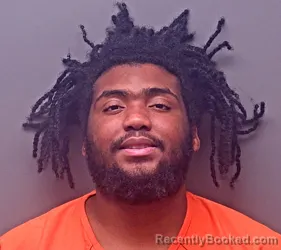 Mugshot of DESTIN XAVIER EVANS booked in Baldwin County, Alabama on April 27, 2026