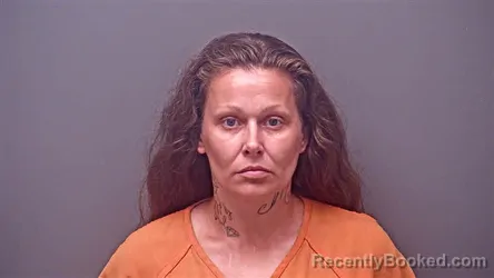 Mugshot of PAULA MIRANDA HOOD booked in Baldwin County, Alabama on March 31, 2026