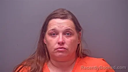 Mugshot of Heather Michelle Shanks booked in Baldwin County, Alabama on August 28, 2026