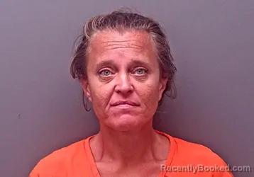 Mugshot of Carmelina Maria Shelton booked in Baldwin County, Alabama on September 3, 2026