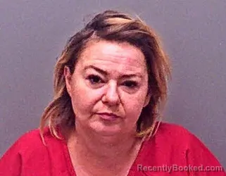 Mugshot of PEGGY MARIE CELLI booked in Baldwin County, Alabama on March 9, 2026