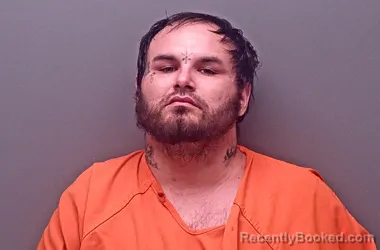 Mugshot of Logan Tyler Saranthus booked in Baldwin County, Alabama on August 26, 2026