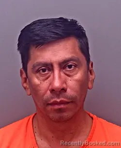 Mugshot of Carlos Barrera booked in Baldwin County, Alabama on August 27, 2026