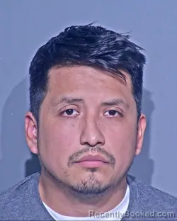 Mugshot of MOISIES MANZANO-MONTALVO booked in Baldwin County, Alabama on March 12, 2026