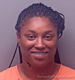 Mugshot of EBONY VALENCIA PENN booked in Baldwin County, Alabama on April 24, 2026