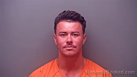 Mugshot of William Daniel Huff booked in Baldwin County, Alabama on August 21, 2026