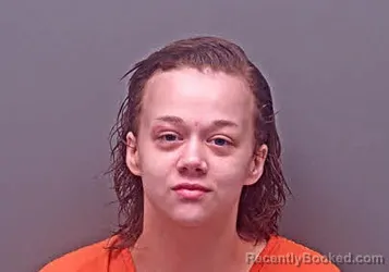 Mugshot of Hannah Louise Harbison booked in Baldwin County, Alabama on October 16, 2026