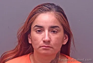 Mugshot of Telsa Nicole Delatorre booked in Baldwin County, Alabama on October 23, 2026