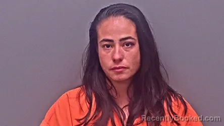 Mugshot of Georgia Marie Copley booked in Baldwin County, Alabama on October 1, 2026