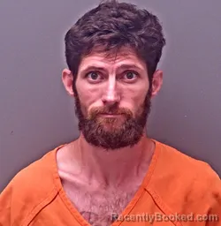 Mugshot of Jonathan Ezekiel Dees booked in Baldwin County, Alabama on August 24, 2026