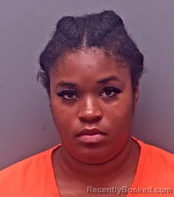 Mugshot of Roannikia Roshell Brown booked in Baldwin County, Alabama on August 29, 2026